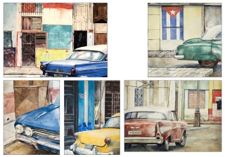 Cuba paintings by John Eyre