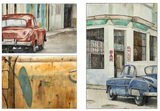 Cuba paintings by John Eyre