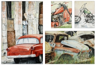 Cuba paintings by John Eyre