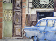 Ford azul, Habana